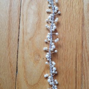 Wedding hair/belt piece